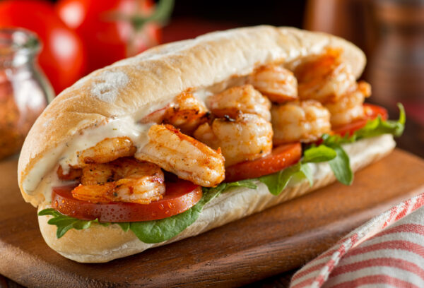 Grilled Shrimp Sandwich